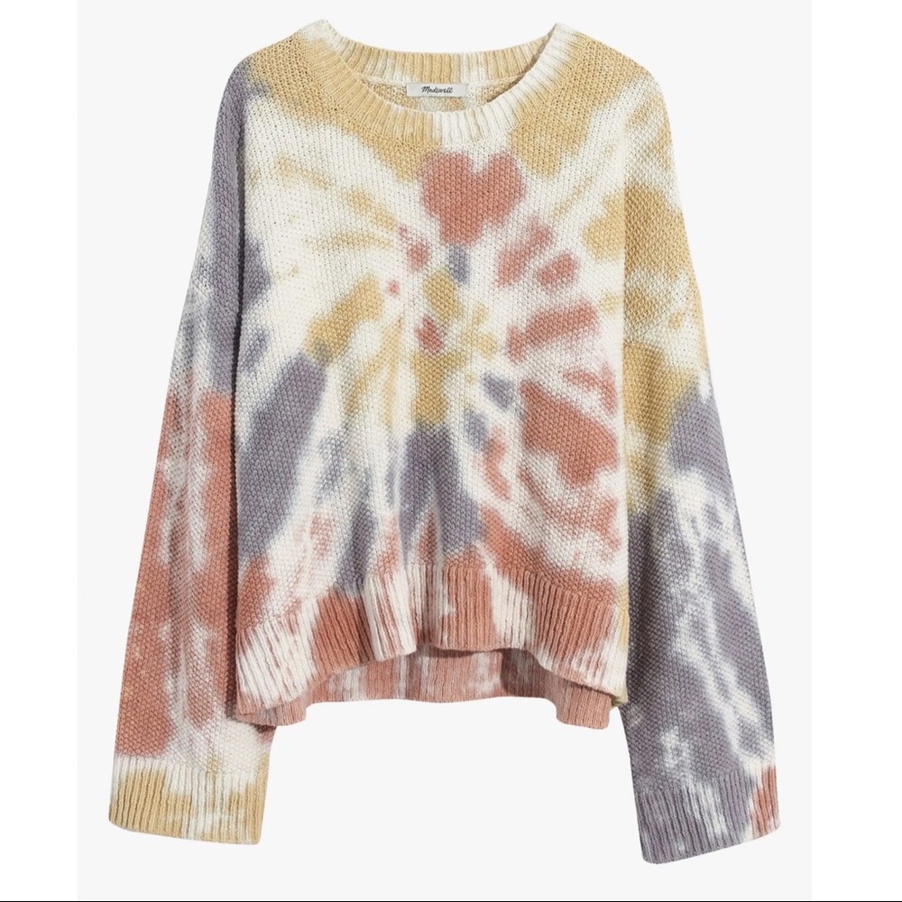 Madewell Tie Dye Westford Sweater